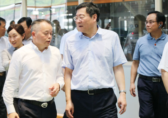 Provincial Secretary Du Jiahao visited TOPIM 